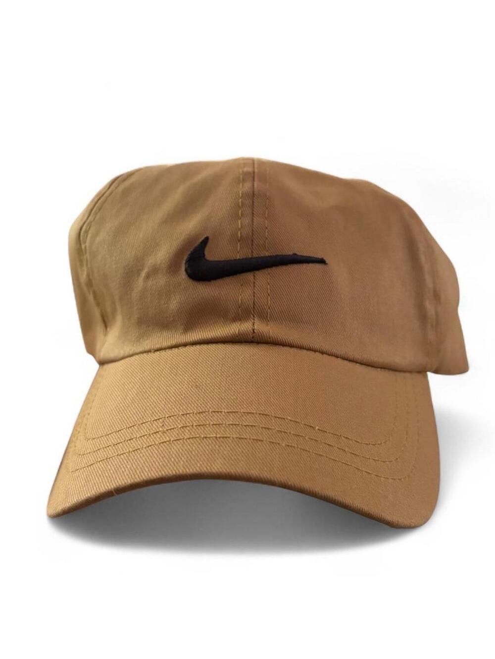 Mens Y2K Tan Nike baseball cap